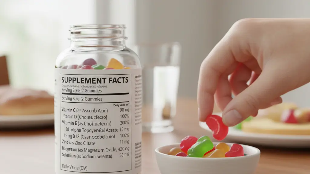 tabel AKG vitamin dan mineral menurut Kemenkes RI 2019