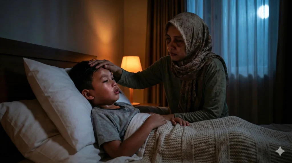 batuk malam hari pada anak